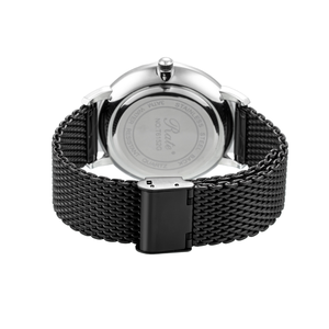 Cinturino Milanese in Acciaio Inossidabile 316 con Logo Personalizzato, 20mm, per Smartwatch <span class=keywords><strong>Samsung</strong></span>, Huawei, Xiaomi e Orologi Tradizionali - Product Image 4