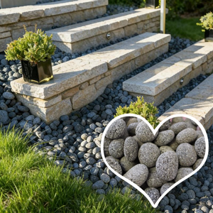 Piedras <span class=keywords><strong>de</strong></span> Pómez Volcánicas Ovaladas, Porosas y Duras, <span class=keywords><strong>Tipo</strong></span> Huevo, para Decoración <span class=keywords><strong>de</strong></span> Jardín, Sauna y Masajes - Product Image 3