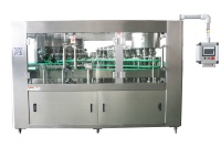 Capacité de grande précision automatique de la machine de remplissage de jus de boisson de catégorie manuelle avancée 1000bph pneumatique et mécanique conduite