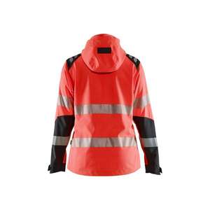 BLAKLADER - 479125135599XL Women’s <b>Hi</b>-<b>Vis</b> <b>Softshell</b> <b>jacket</b> Red/Black - EAN 7330509813430 <b>HI</b>-<b>VIS</b> WORKWEAR - Product Image 2