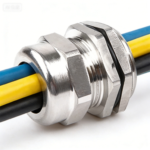 ตัวเชื่อมสายไฟกันน้ำ JIAF รุ่น PG13.5 ระดับ IP68 ทำจากทองเหลืองชุบนิกเกิล คุณภาพสูง ปรับแต่งได้ รุ่น PG16 PG19 - Product Image 3