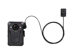 Ambarella S5LM कानून प्रवर्तन 4G वाईफ़ाई जीपीएस बॉडी कैमरा सिस्टम बाहरी लेंस एचडी वीडियो ऑडियो रिकॉर्डर के साथ