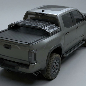 Cubierta de Aluminio Impermeable para Caja de Camioneta, Compatible con Tacoma SR5, <span class=keywords><strong>TRD</strong></span> Sport, <span class=keywords><strong>TRD</strong></span> Off-Road, Limited, <span class=keywords><strong>TRD</strong></span> <span class=keywords><strong>Pro</strong></span>, Trailhunter, <span class=keywords><strong>TRD</strong></span> PreRunner - Product Image 3