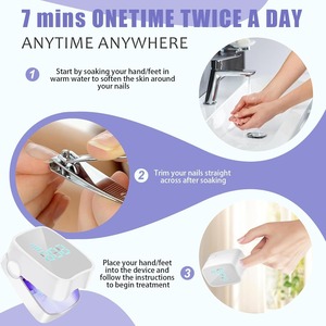 Dispositivo laser Showell SMD-79 per il trattamento della micotica delle unghie con luce LED e 35 LED per uso domestico, per onicomicosi delle unghie dei piedi. - Product Image 6