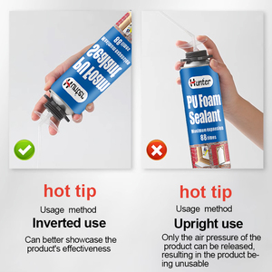 Mousse isolante polyuréthane en spray puissante MDI <span class=keywords><strong>Isocyanate</strong></span> 750ml pour murs et toitures - Product Image 4