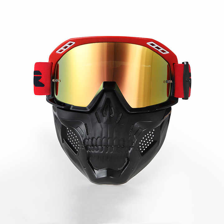3/4 motorcycle helmet mask ILM Open Face Half Model 726X Midnight Green / XX-Large Give yourself an individual gift that only you have Trend Mask Tactical Motorcycle 3/4