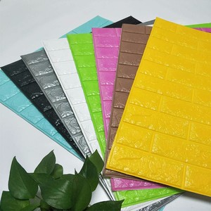 Briques en mousse 3D de 3 à 7 mm d'épaisseur, papier peint, imperméable, isolation acoustique, décoration murale pour chambre à coucher, bureau, rénovation intérieure - Product Image 6