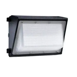 Lámpara de pared LED moderna 80W con protección de alambre para exteriores IP65