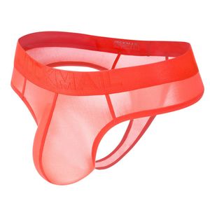 JOCKMAIL-Suspensorio de microfibra para hombre, Tanga ultrafina de seda de hielo, Bóxer sin costuras, calzoncillos blancos, ropa interior de microfibra para hombre - Product Image 4