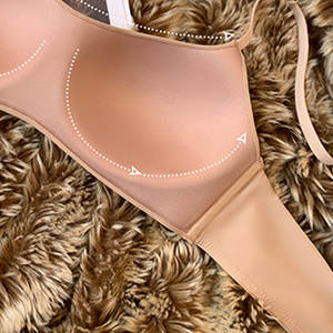 Sujetador de belleza para niñas Sujetador de espalda Sujetadores de Mujer sin bralette de acero Push up Sujetador de realce Maduro - Product Image 5