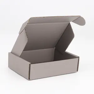 Kotak hadiah kertas kemasan untuk kotak buatan tangan buta untuk kotak Wig Mailer paket Super murah pra bau