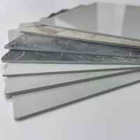 Plaques décoratives murales intérieures en PVC UV effet marbre de qualité supérieure, ultra-brillantes, avec service de découpe sur mesure