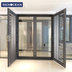 RICHOCEAN Fornitore Cinese di Persiane Ventilanti, <span class=keywords><strong>Porte</strong></span> <span class=keywords><strong>a</strong></span> <span class=keywords><strong>Persiana</strong></span> Regolabili Manualmente in Alluminio <span class=keywords><strong>per</strong></span> <span class=keywords><strong>Esterni</strong></span> - Product Image 1