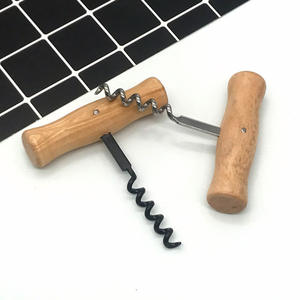 <span class=keywords><strong>Tire</strong></span>-<span class=keywords><strong>bouchon</strong></span> à l'ancienne avec manche en bois petits outils pour ouvre-bouteille de vin Ouvre-bouteille de vin - Product Image 4
