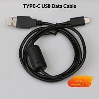 Câble de données USB Type-C en stock avec double anneaux magnétiques, blindage EMI, charge rapide, 1,52 mètres de long