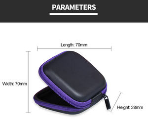 EVA draagtas met harde schaal voor hoofdtelefoon/reistas voor hoofdtelefoon voor SONY Sennheiser - Product Image 6