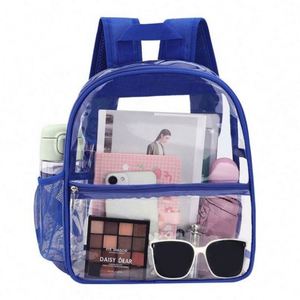 Custom Stylish Women Clear Transparent Pvc <b>Backpack</b> Girl Colorful Transparent Jelly <b>Backpack</b> for <b>Kids</b> - Product Image 5