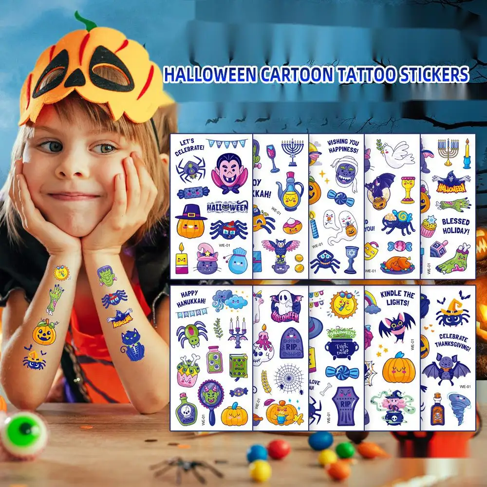 Cute tattoo sticker high quality competitive price temporary face tattoo sticker set for kids