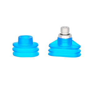 Небольшая овальная промышленная вакуумная резиновая присоска для точного обращения с мелкими деталями и электронными компонентами - Product Image 1