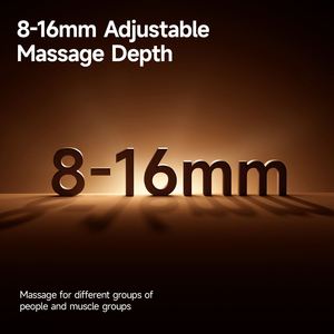 Professional D6 MAX 8-16MM Variable Amplitude Vibrator <b>Massage</b> Gun 6 Rotatable Elbow <b>Arm</b> 25-35kg Stall Force <b>Massage</b> Guns - Product Image 4