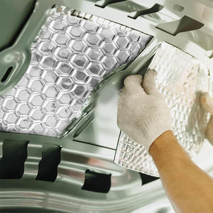 Materiali per isolamento acustico auto personalizzati <span class=keywords><strong>materiale</strong></span> di smorzamento insonorizzato gomma butilica ristrutturazione autoadesiva resistente al fuoco - Product Image 5