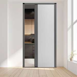 Puerta Plegable y Corredera <span class=keywords><strong>Invisible</strong></span> Tipo Panal para Cocina y Baño, Fácil Instalación sin Perforaciones - Product Image 2
