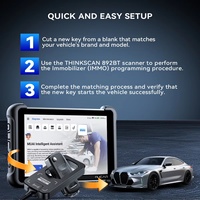 MUCAR 892BT AI Herramienta de Programación de Llaves TKEY 101, Herramienta de Diagnóstico Automotriz, Escáner OBD2 Bidireccional, Codificación ECU, CANFD, DOIP, 35 Funciones de Reinicio
