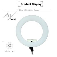 Lampu Studio Foto Bi-color FE-480II, Pencahayaan Siang Hari Fotografi 96W 3200K-5500K 480 LED