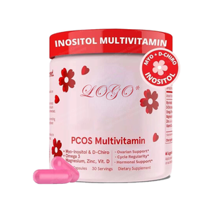 Suplementos de Hormonas Felices al por Mayor OEM, Cápsulas Multivitamínicas de Inositol, Mejoran la Inmunidad, 120 Cápsulas por Frasco para Mujeres - Product Image 2