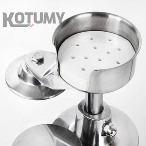 150mm手動バーガープレス商用ステンレス鋼ハンバーガーパティメーカーマシン家庭用の新しい状態 - Product Image 2
