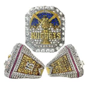 Venta caliente 2023 Denver Nuggets Baloncesto Campeonato Anillo Diamante para hombres - Product Image 2