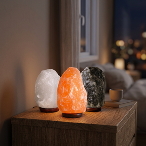 100% Natural OEM Available Crystal Rock Stone Himalayan Salt Lamp Feng Shui Style Carved Pink Lamp with <b>Dimmer</b> Switch Pakistan - Product Image 1