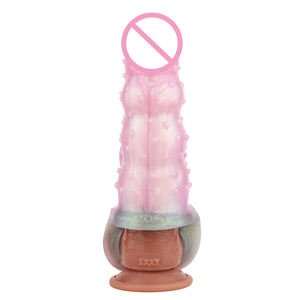 FAAK Adult Sexspielzeug Silikon hülle für Männer Verzögerung Ejakulation Große Größe Wolf Zähne Penis Ärmel Männliche Penis vergrößerung - Product Image 2