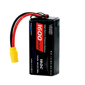 4S HV FPV 리포 배터리 1500mAh 1600mAh 1700mAh 14.8V 160C XT60 플러그 6S 12S 드론용 배터리 고C율 고밀도 - Product Image 5
