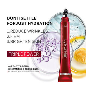 Crema Vegana Orgánica Antiedad para Ojos con Ácido Hialurónico, Vitamina C y Ácido Tranexámico para la Elasticidad de la Piel y Antiarrugas - Product Image 2