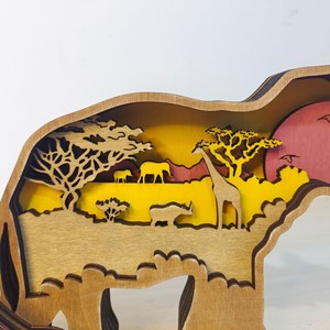 <span class=keywords><strong>3D</strong></span> <span class=keywords><strong>Elephant</strong></span> Trang Trí Sáng Tạo Thân Thiện Với Môi Bằng Gỗ Động Vật Thủ Công Mỹ Nghệ Cho Ngày Của Mẹ Tay Khắc Bàn Trang Trí Nội Thất Cho Nhà Văn Phòng - Product Image 5