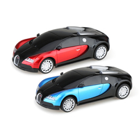 Coche Deportivo Bugatti Veyron con Control Remoto Oficial Licenciado 1:24 2.4Ghz con Luces, Genial Modelo de Coche RC para Niños