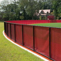 Malla de Alambre de Acero Recubierta de PVC Negra para Estadios, con Certificación CE ISO, Impermeable, Garantía de 5 Años, Personalizable, Valla de Privacidad