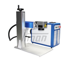 Machine de marquage laser à fibre 10W/20W/30W/50W, 110x110mm, refroidie par air, portable, DWG/BMP/DXF/PLT, facile à utiliser - Product Image 1