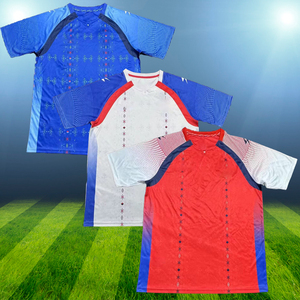 Nous proposons des maillots de football à séchage rapide de haute qualité, 26-27 modèles. J'aime vraiment les uniformes d'équipe de la République d'Haïti. - Product Image 2