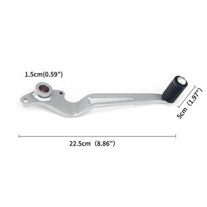 Palanca de Cambios Izquierda y Palanca de Freno Derecha con Placa de 6mm para Motocicleta <span class=keywords><strong>KAWASAKI</strong></span> <span class=keywords><strong>NINJA</strong></span> <span class=keywords><strong>EX</strong></span> Z <span class=keywords><strong>250</strong></span> 300 250R 13242-0088 2008-2018 - Product Image 6