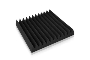 Pannelli a parete in schiuma acustica ignifuga dal Design moderno 30x30x5 cm 12 pezzi stile di foglio a cuneo di assorbimento acustico degli studi dell'hotel - Product Image 2
