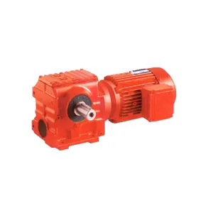 Speed K Series Helical Bevel Geared Motor Great Speed Reducer Gear Box Speed Reducer With Motor