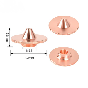 Buse de découpe <span class=keywords><strong>laser</strong></span> <span class=keywords><strong>Bodor</strong></span> D32 D28 double couche 1.2, 1.5, 2.0, 4.0 mm pour plaque en acier au carbone et en fer - Product Image 3