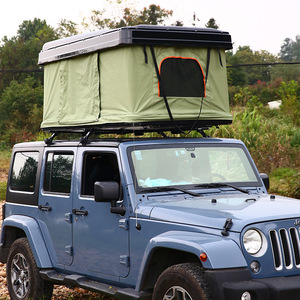 Tienda de techo de coche de camping 4x4 de alta calidad CE tienda de lona automática de carcasa dura para camión tipo de refuerzo recto para la venta - Product Image 1