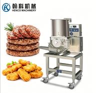 Machine automatique haute capacité Henco pour la formage de coupes de viande, nuggets de poulet, galettes de hamburger, saucisses et galettes de poisson, 100-1000 kg/h