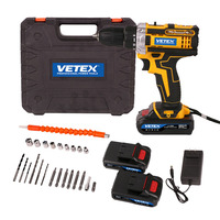 Promo Panas Bor Listrik Profesional/DIY untuk Rumah Tangga 28pc Set Multifungsi Baterai Li-ion 21V Bor Variabel Serbaguna