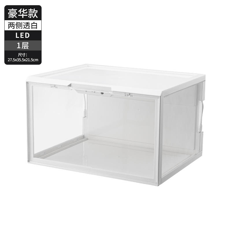 White + high transparency on both sides