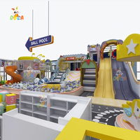 Parque Infantil de Acero Personalizado para Juegos de Rol en Interiores, Centro de Entretenimiento Familiar y para Niños con Uso Escolar