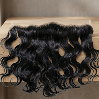Extensions de cheveux naturels indiens Remy en vrac, ondulés, double trame, pointes pleines, noir naturel, toutes couleurs disponibles